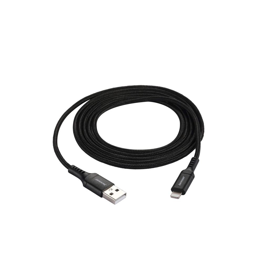 JACKSON 1.5m MFI Certified Apple USB-A to Lightning Data and Charge