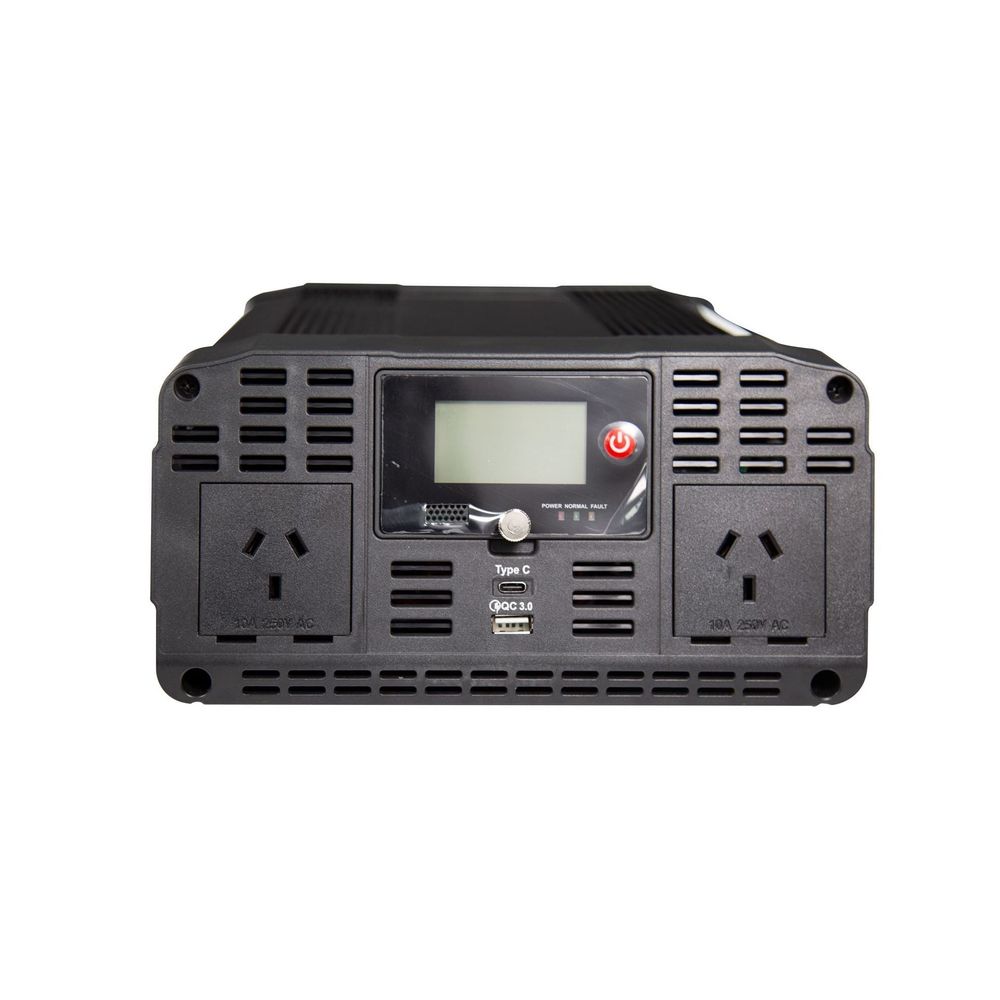 DYNAMIX 2000W Power Inverter DC to AC. Input: 12V DC, Output: 230V AC