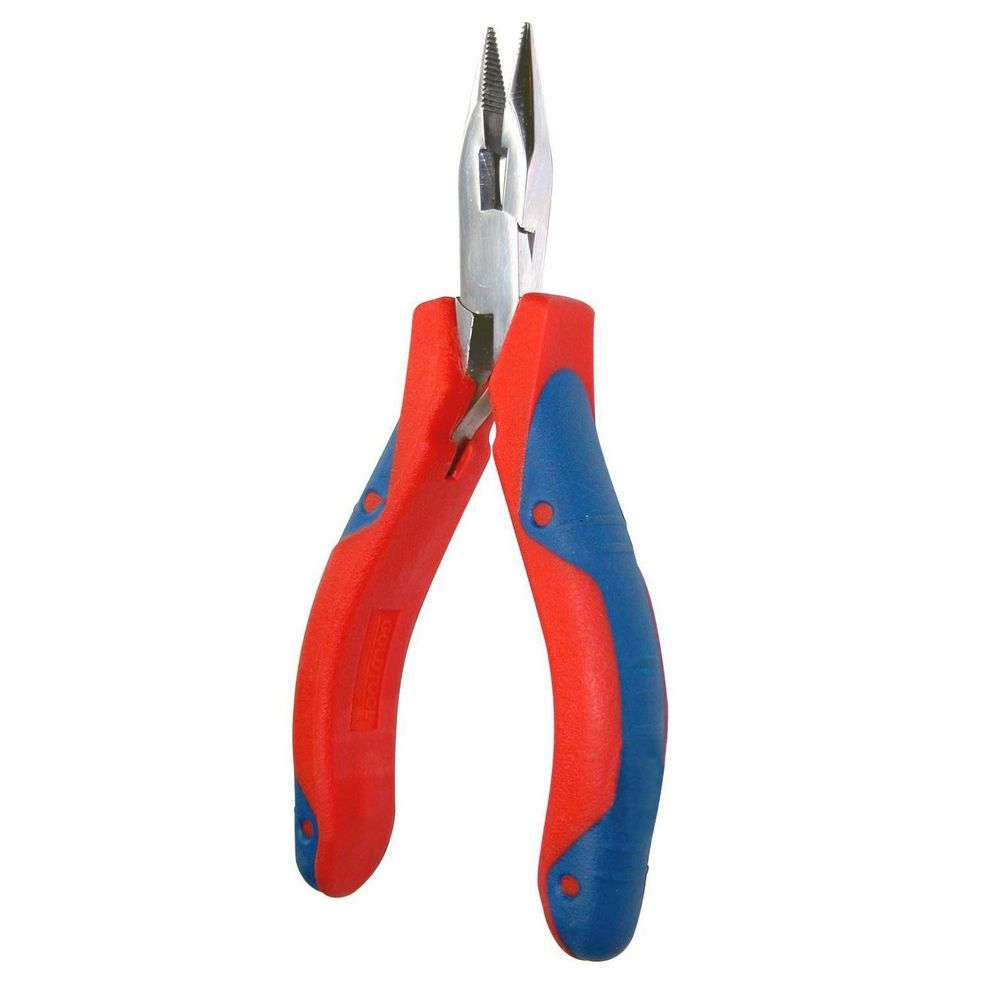 GOLDTOOL 120mm Long Nose Mirror Polished CRV Precision Plier. 28mm