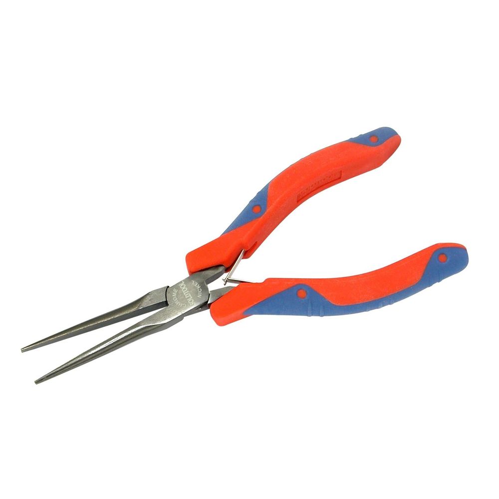 GOLDTOOL 145mm Needle Nose Mirror Polished CRV Precision Plier. 50mm