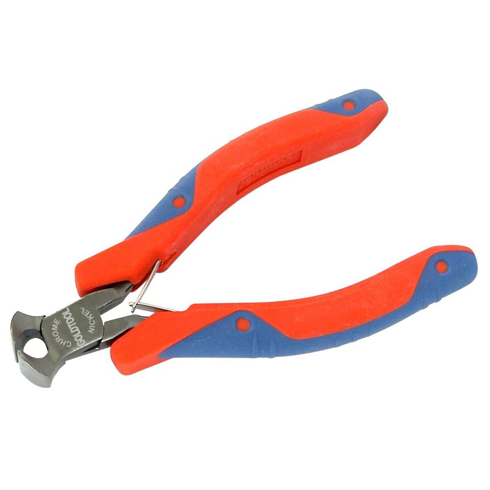 GOLDTOOL 110mm End Nipper Polished CRV Precision Plier. 11mm