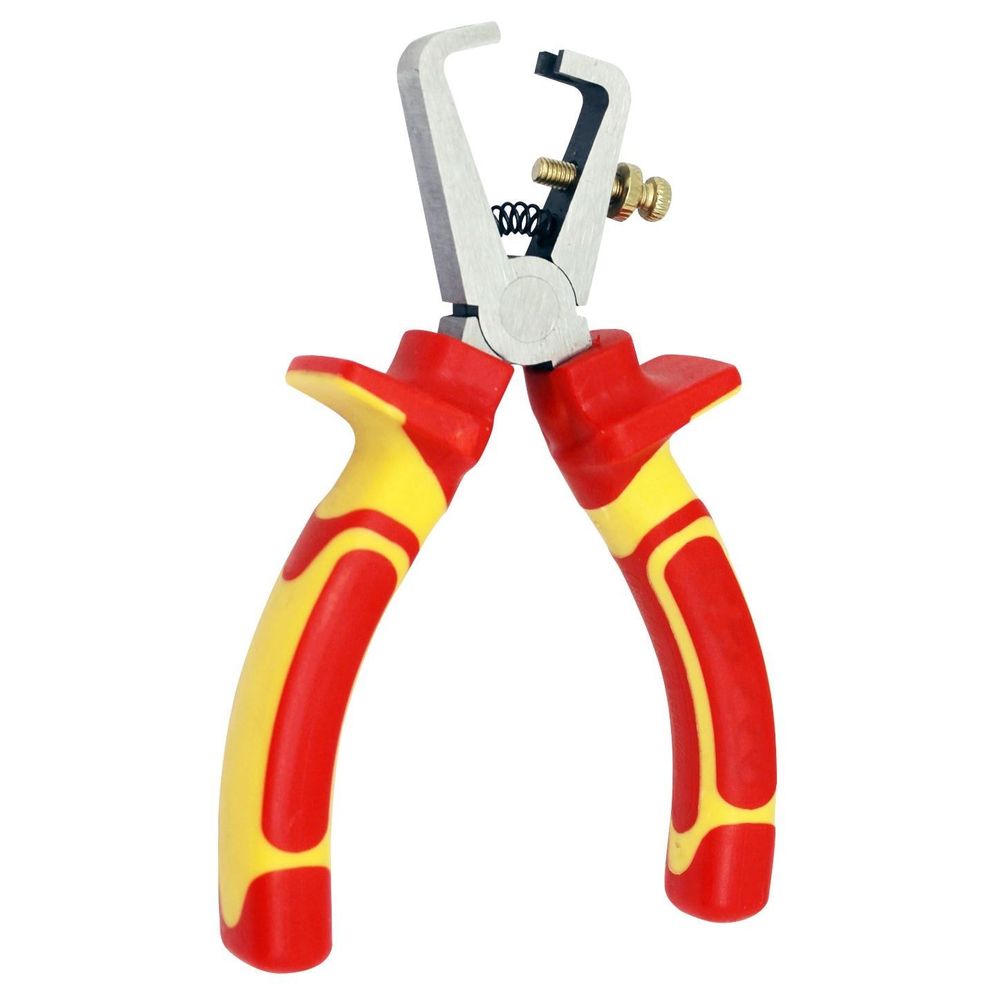 GOLDTOOL 150mm Insulated Wire Stripper Pliers. Large Shoulders