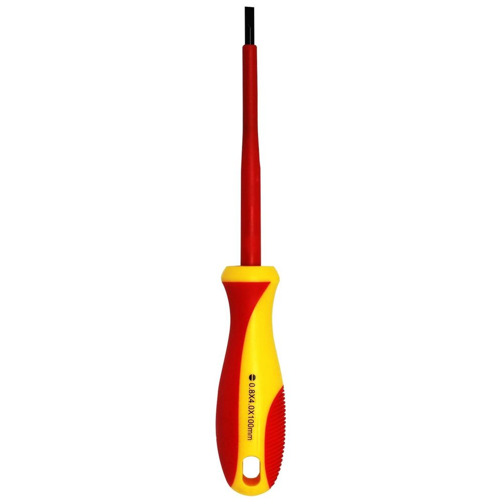 GOLDTOOL 100mm Electrical Insulated VDE Screwdriver. Tested to 1000