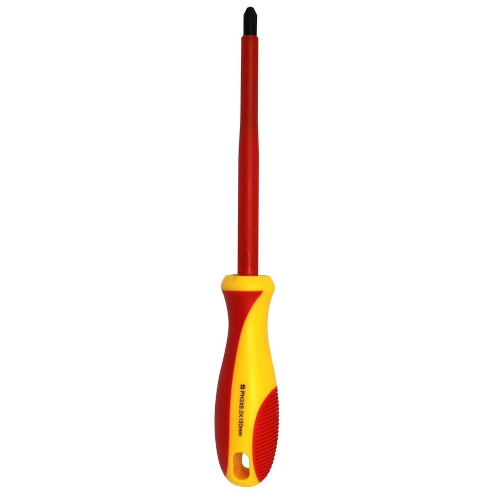 GOLDTOOL 150mm Electrical Insulated VDE Screwdriver. Tested to 1000