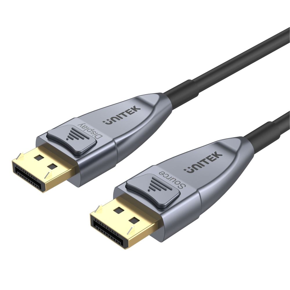 UNITEK 15M Ultrapro DisplayPort Active Optical Cable.