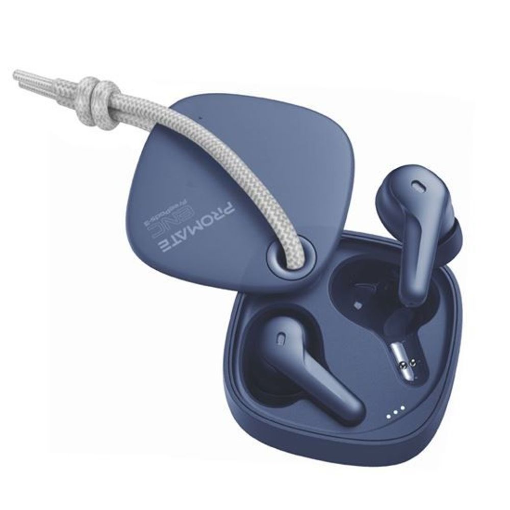 PROMATE FREEPODS-3 In-Ear HD Bluetooth Earbuds with Intellitouch and 350mAh - Colour Options Blue