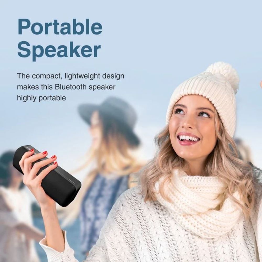 PROMATE CAPSULE-2 6W Wireless HD Bluetooth Portable Speaker. Built-in 1200mAh, Colour Options