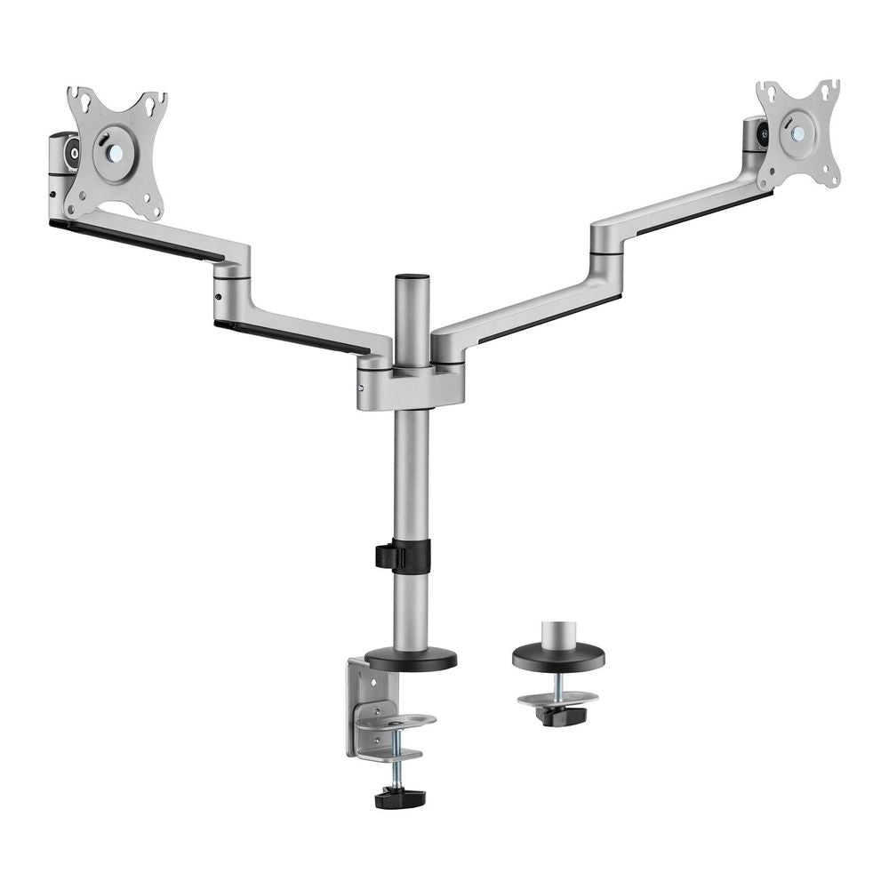 BRATECK 17"-32" Dual Arm Premium Articulating Monitor Mount.