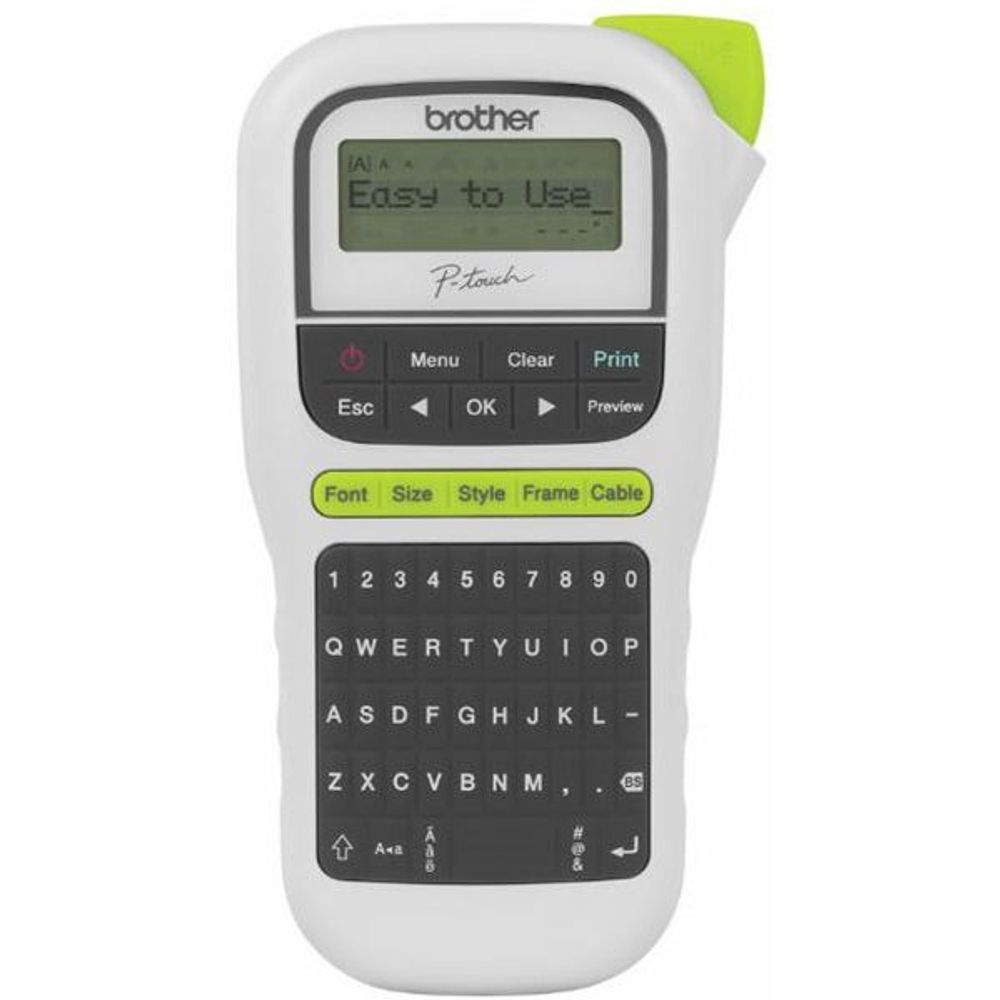 Brother PTH110 Durable P-Touch White Label Printer