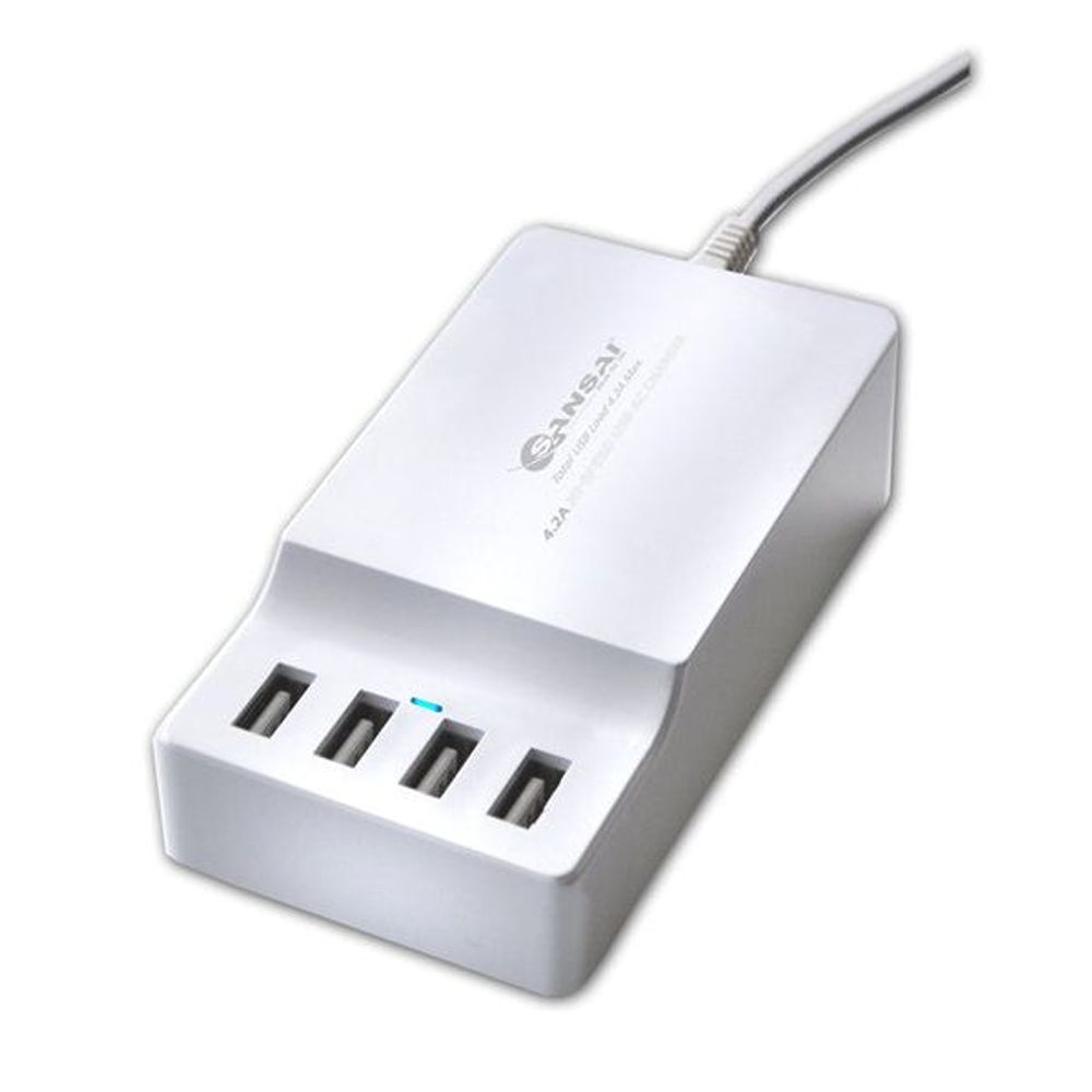 Sansai 4 Port USB Charging Station