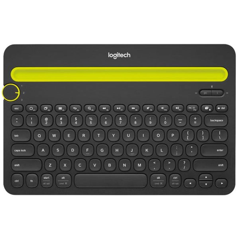 Logitech K480 Bluetooth Tablet Keyboard Black