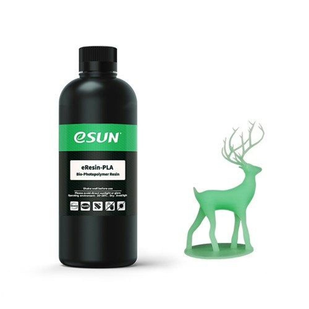 TL4530 eSUN Grass Green 500g PLA Resin for Resin 3D Printers ERESIN-PLA-GG05