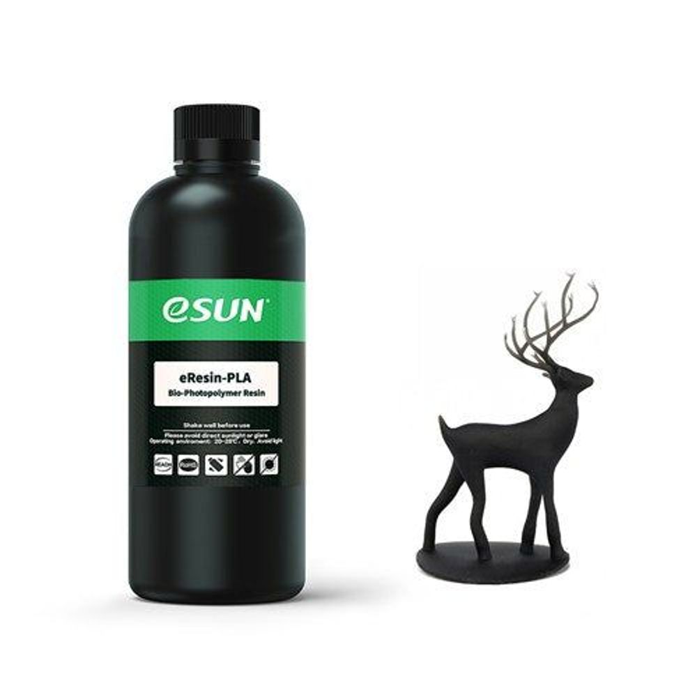 TL4536 eSUN Black 500g PLA Resin for Resin 3D Printers ERESIN-PLA-B05