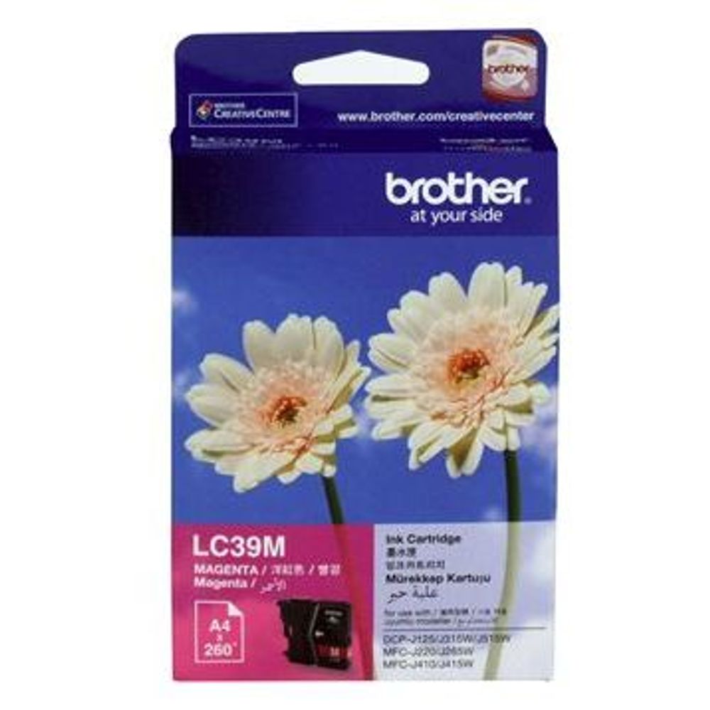 Brother LC39 Ink Cartridges Magenta