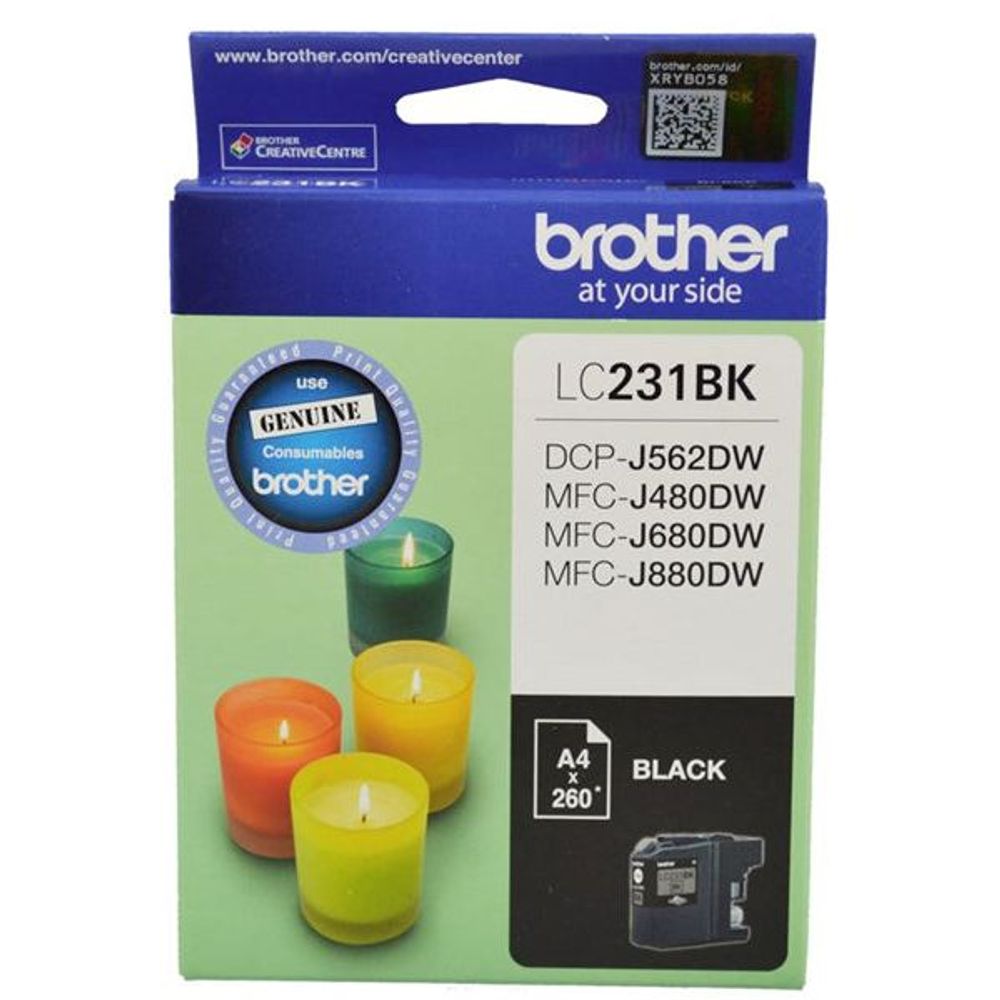 Brother LC231 Ink Cartridges Black