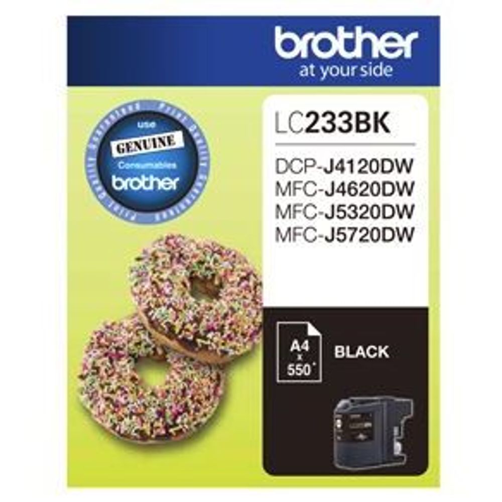 Brother LC233 Ink Cartridges Black