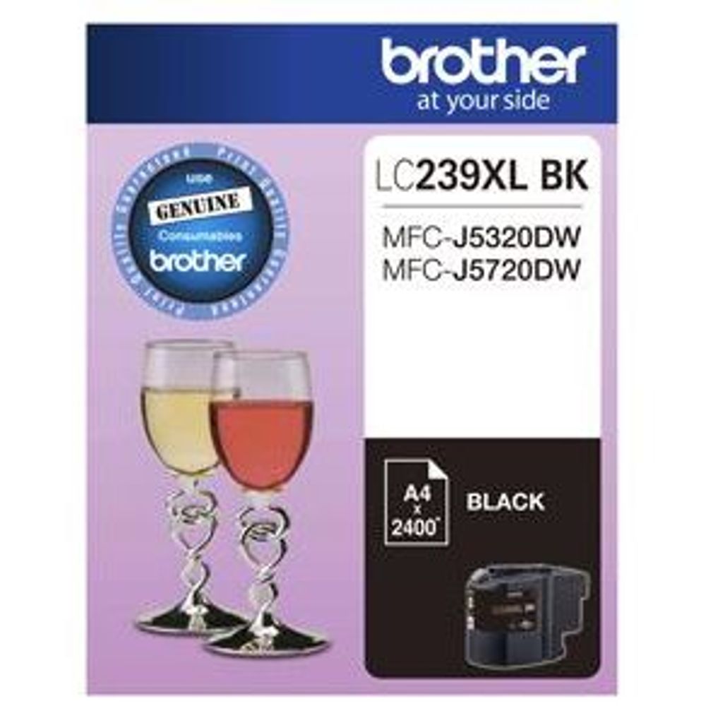 Brother LC239XLBK Black Super High Yield Ink Cartridge