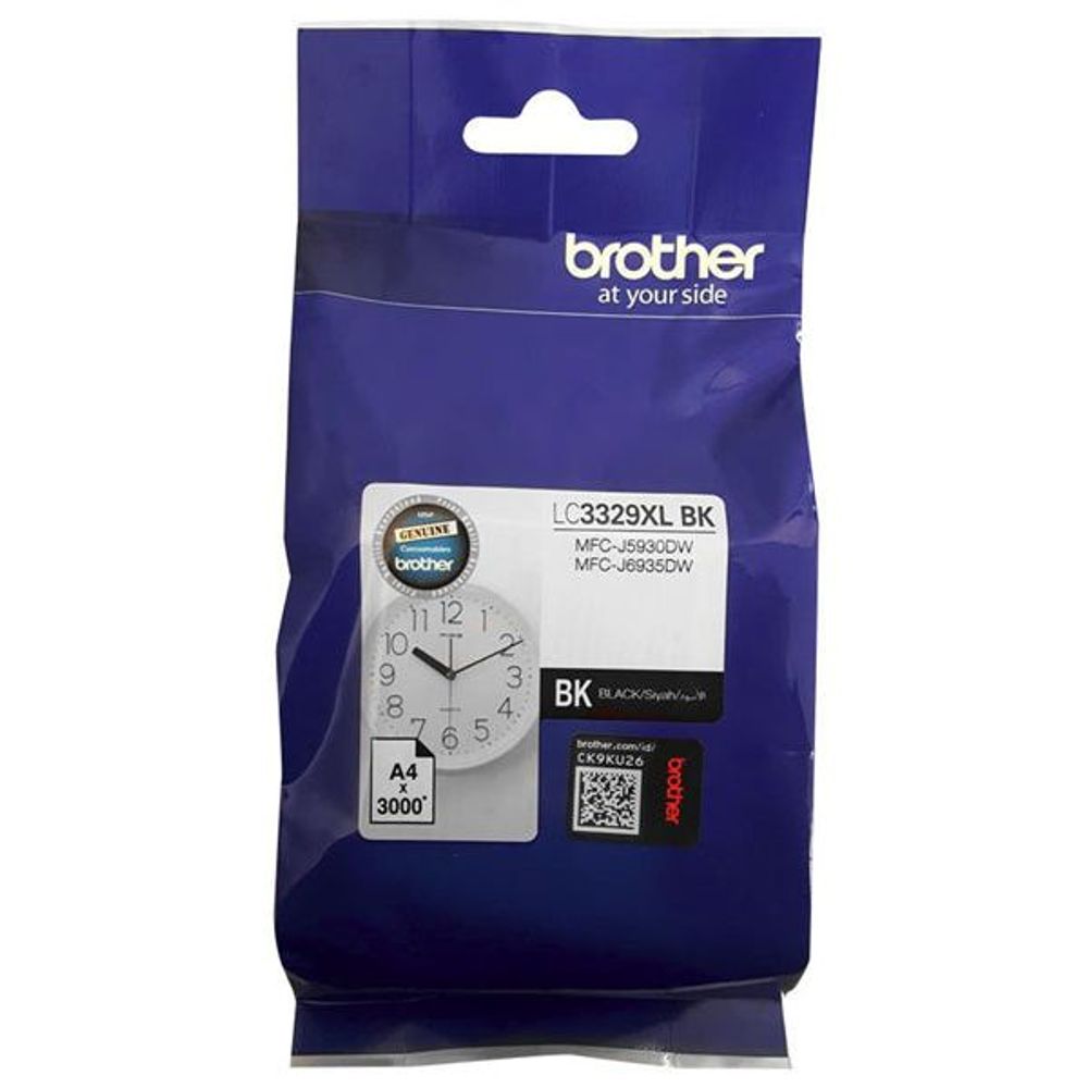 Brother LC3329XL High Yield Ink Cartridges Black