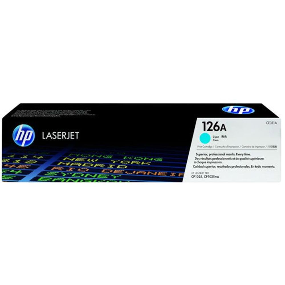 HP 126A Toner Cartridges Cyan