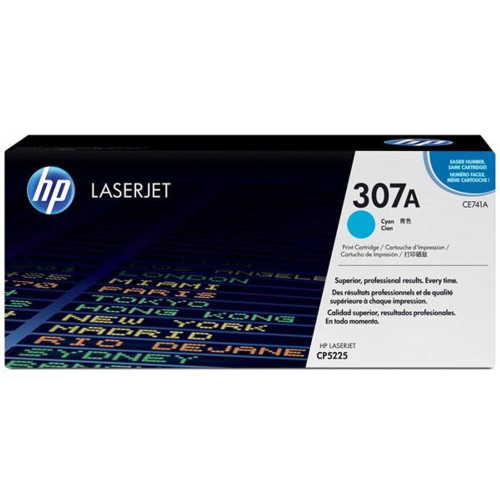 HP 307A Toner Cartridges Cyan