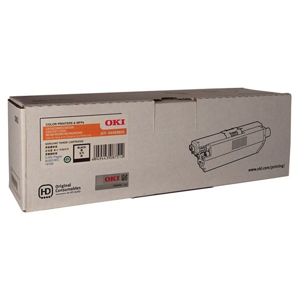 OKI 45862828 Yellow High Yield Toner Cartridge