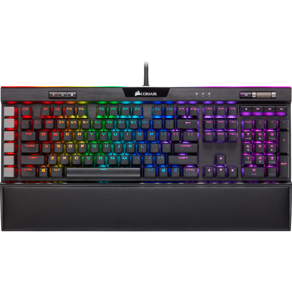 Corsair K95 RGB Platinum XT Mechanical RGB Gaming Keyboard Cherry Mx RGB Blue - Black