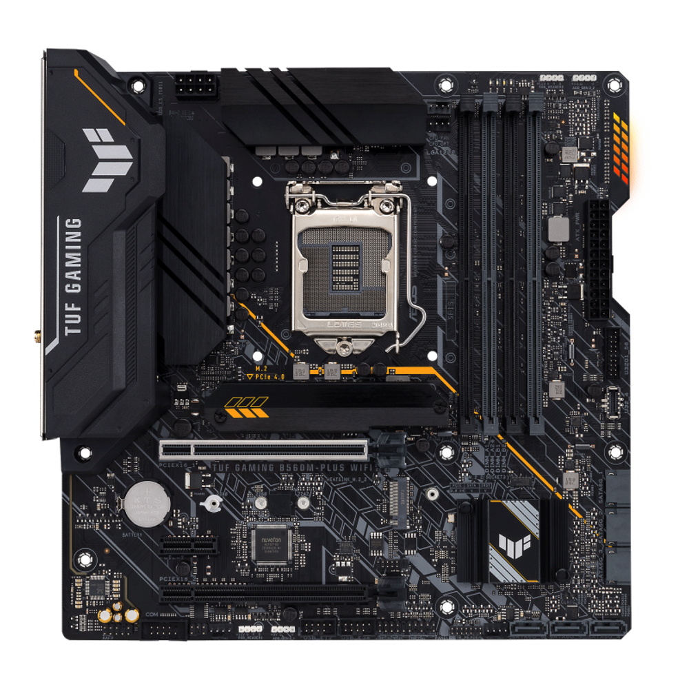 TUF Gaming B560m-Plus WiFi (LGA 1200) MATX PCI-E 4.0 2xm.2 Slots HDMI USB3.2 Type-C