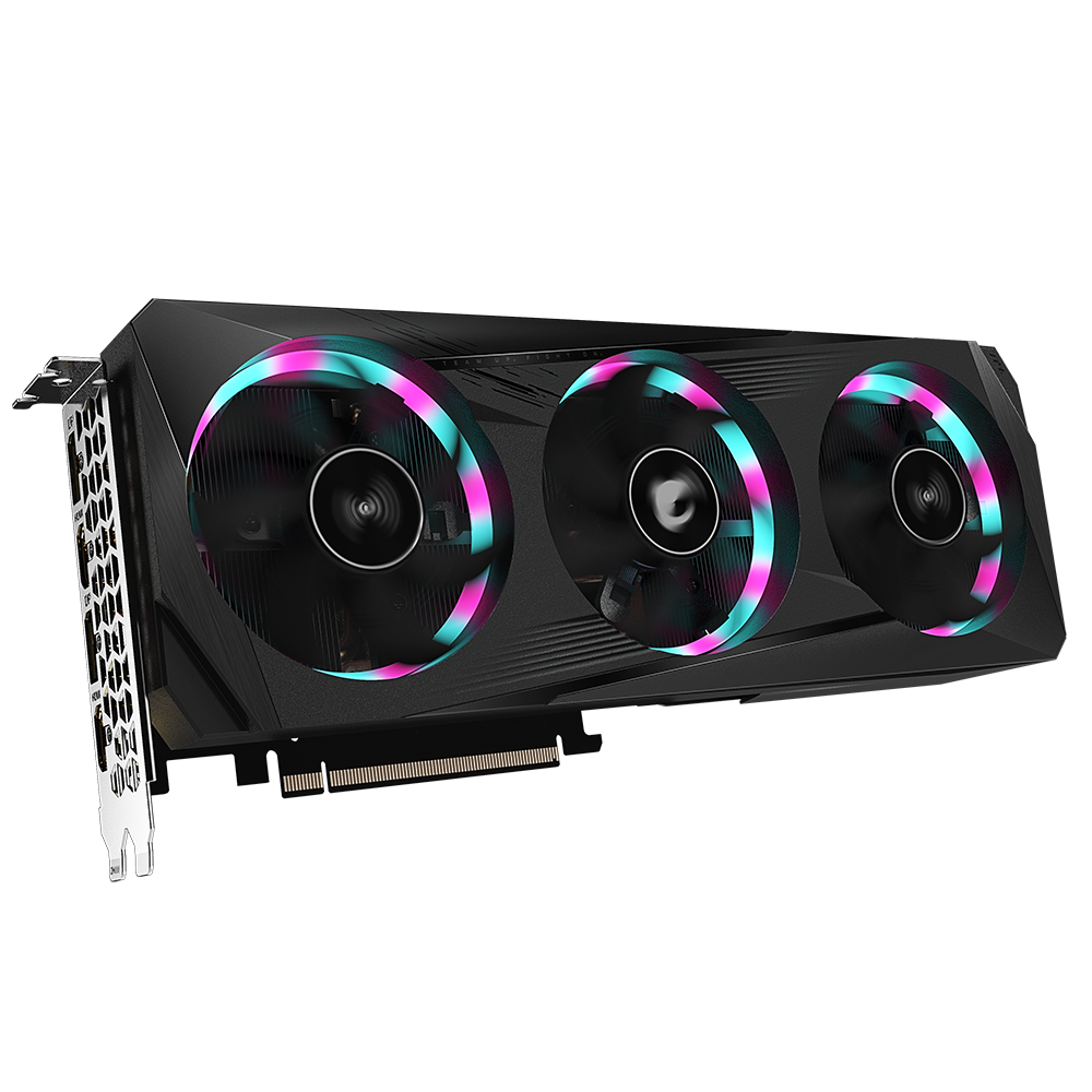 Gigabyte Aorus Geforce RTX 3060 T I Elite 8g Rev 2.0 LHR Graphics Card