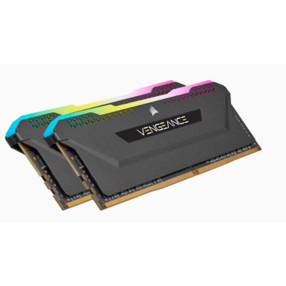 Corsair CMH16gx4m2d3600c18 DDR4, 3600MHz 16GB 2x8GB Dimm, Unbuffered, 18-22-22-42, Xmp 2.0, Vengeance RGB Pro Sl Black Heatspreader, RGB LED, 1.35v