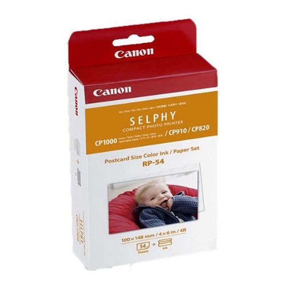 Canon RP-108 Selphy 6x4 Photo Paper & Ink Kit - 108 Sheets