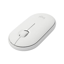 Logitech M350 Pebble 2 USB Wireless/Bluetooth Mouse - White