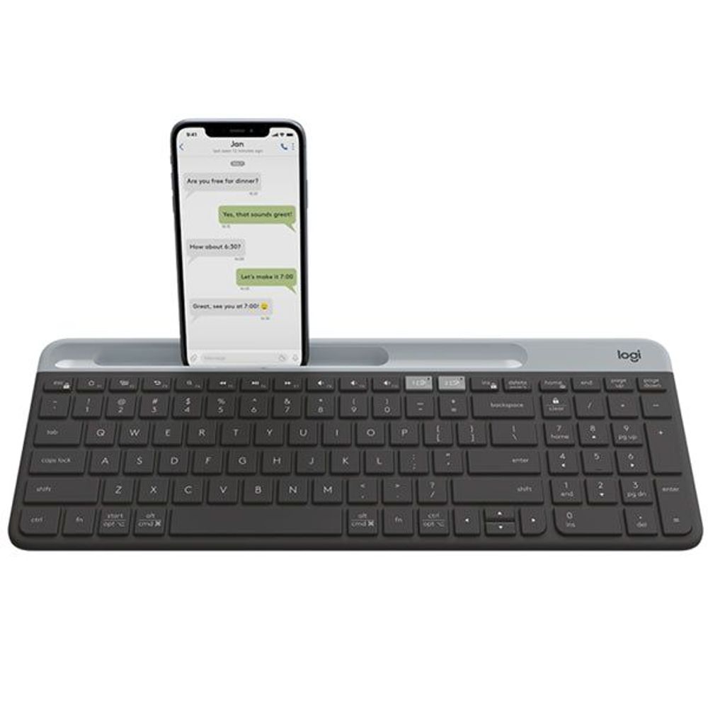 Logitech K580 Multi-Device Wireless Keyboard - Grey