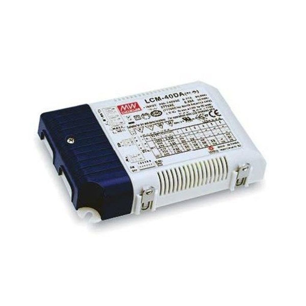 LCM-40DA - Mean Well 40W Constant Current LED Power Supply with DALI Control