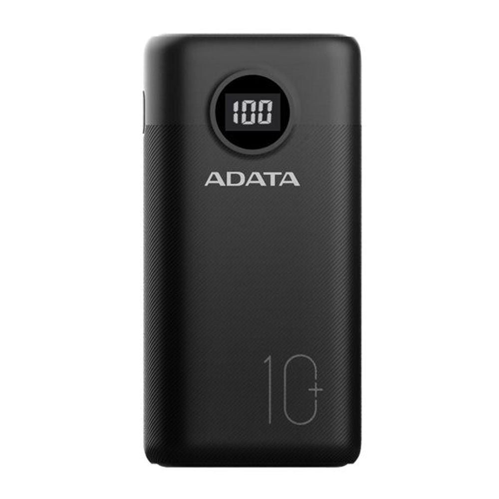 ADATA P10000QCD 10000mAh Quick Charge Powerbank - Black