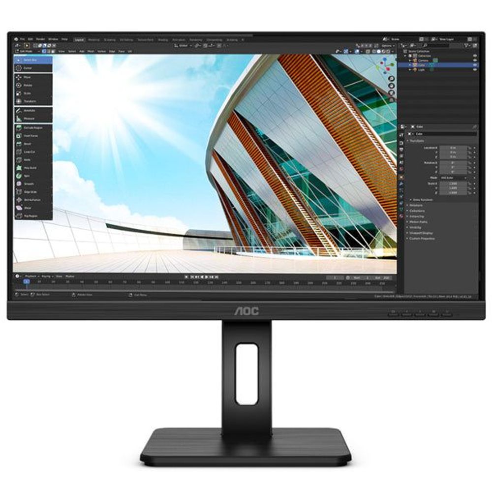 AOC 24P2Q 24" 1920x1080 IPS HD Monitor