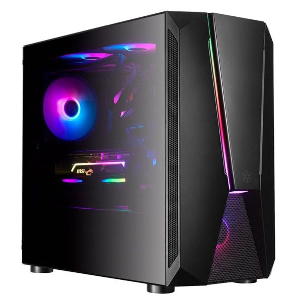 SilverStone FARA V1M-Pro Micro-ATX Black Mid Tower Case