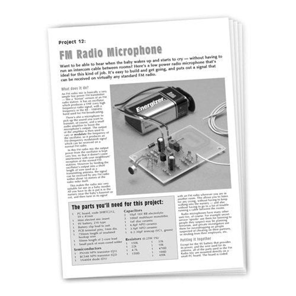 KJ8231 Instructions to suit SC2 Project - KJ8230 Simple FM Bug