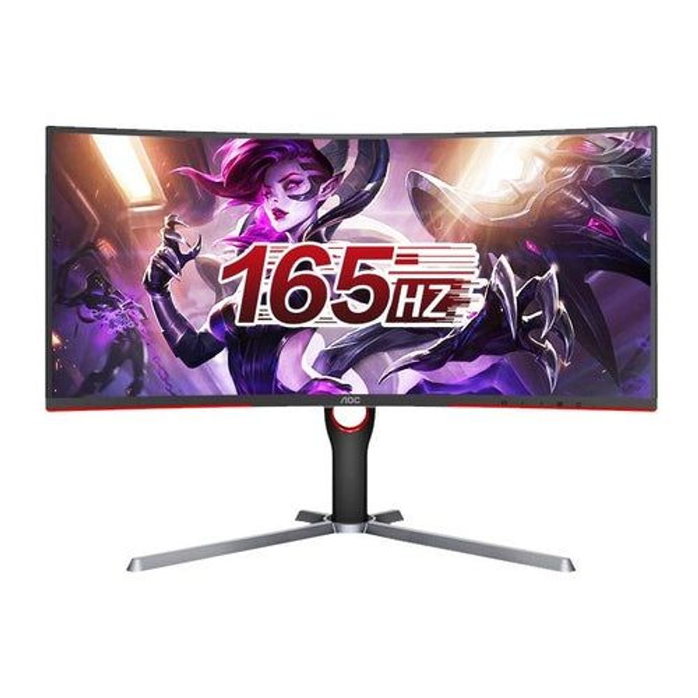 AOC CU34G3S 34" 3440x1440 WQHD VA 1ms Curved 165Hz Monitor