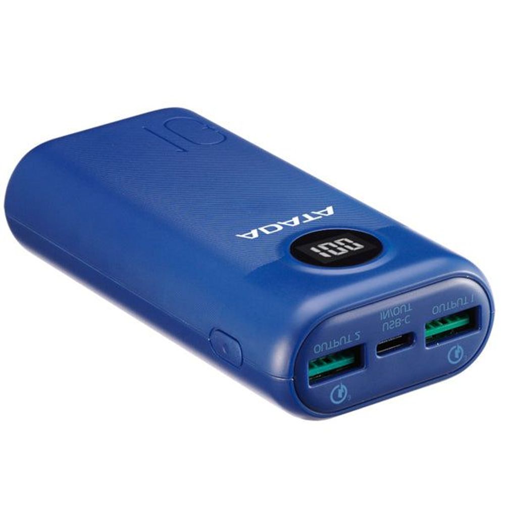 ADATA P10000QCD 10000MAH Quick Charge Powerbank - Blue