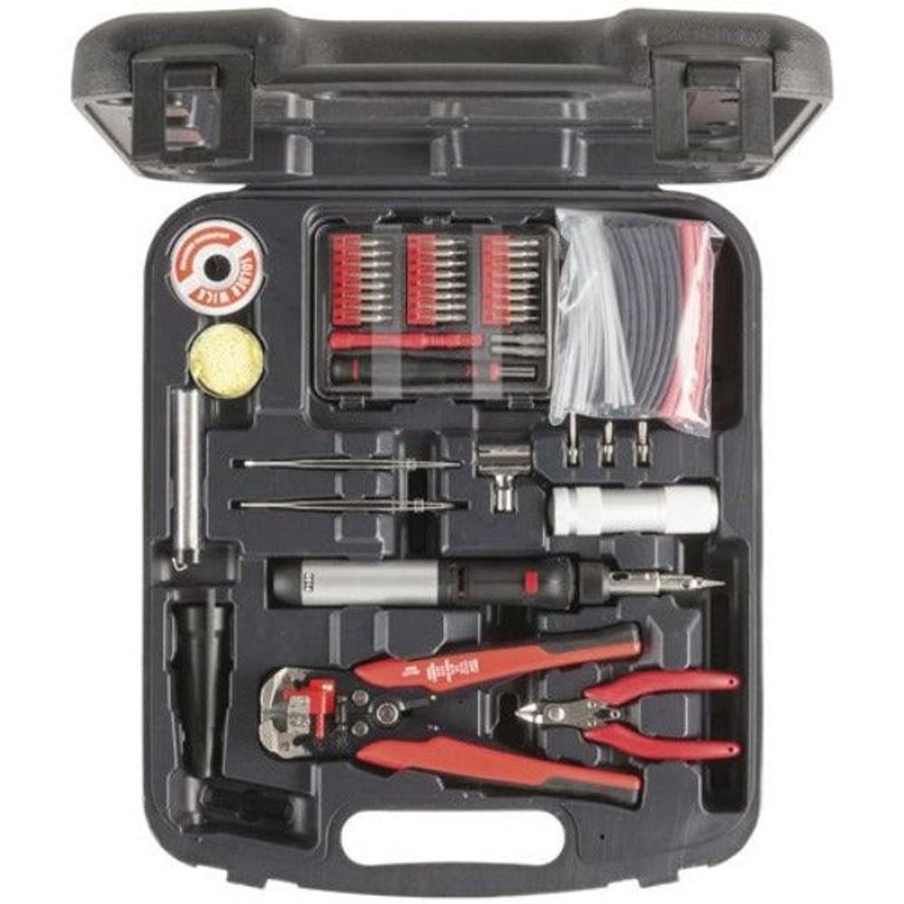 TS1115 Pro Soldering Gas Kit with Screwdriver Set/Stripper/Heatshrink