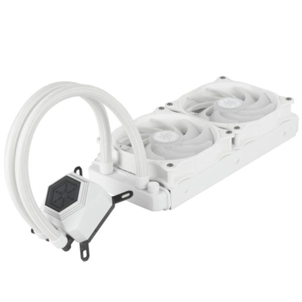 Silverstone PF240W-V2 Permafrost Liquid Cooler White