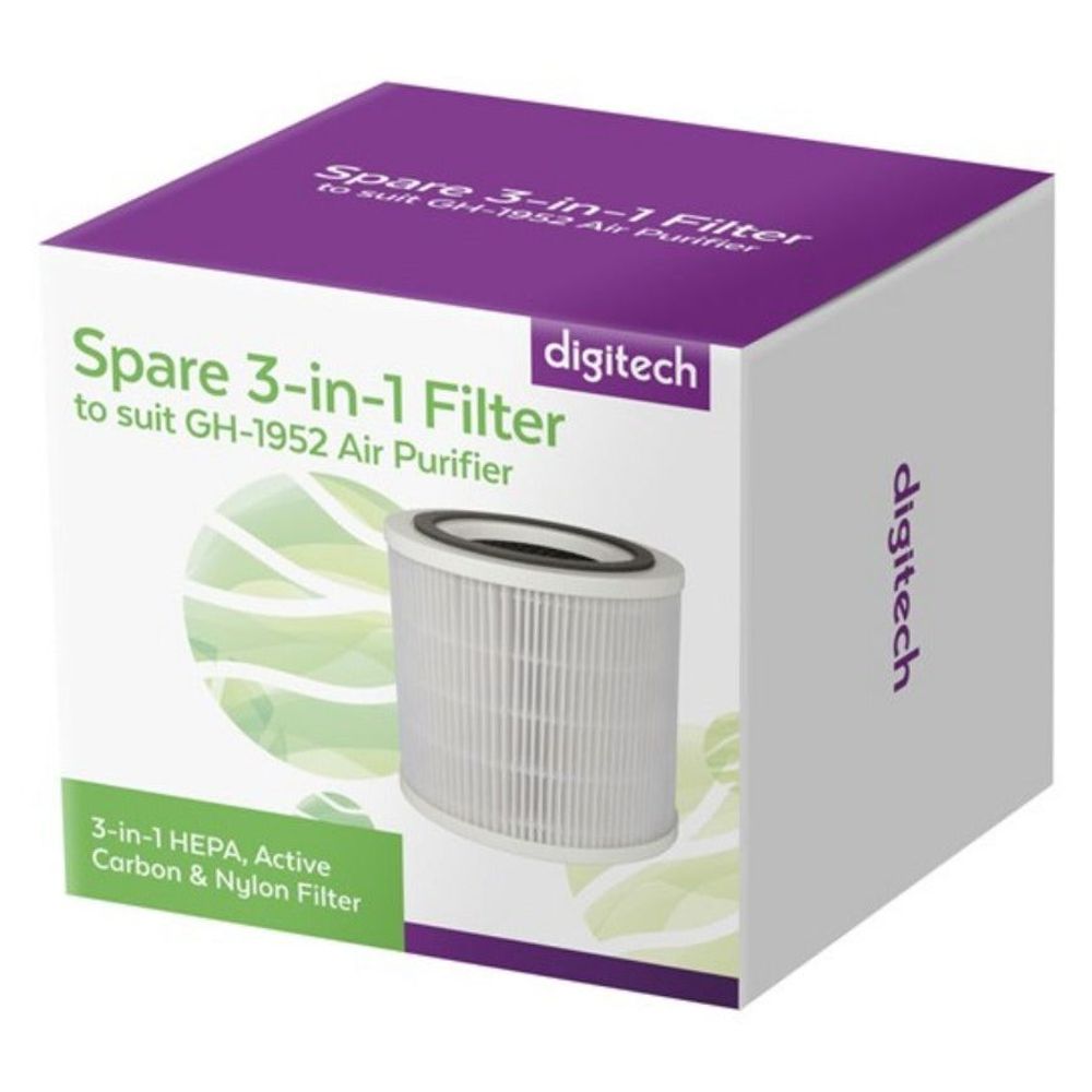 GH1953 Spare 3-In-1 Filter to suit GH-1952 Air Purifier