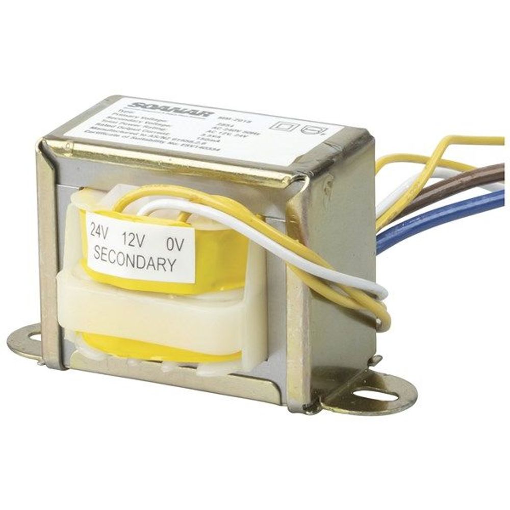 MM2018 - 24V, 3.6VA 150mA Centre Tapped - Type 2854 Transformer