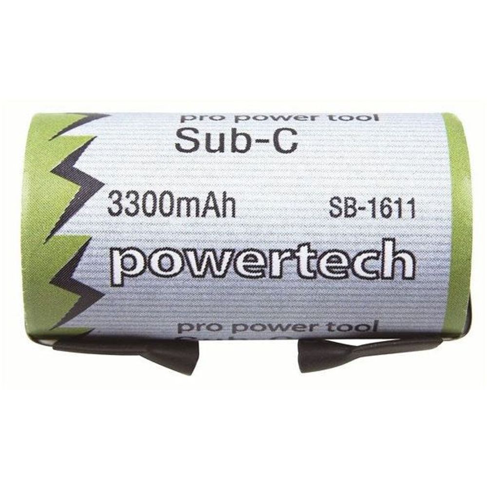 SB1611 - 1.2V High Discharge 3300mAh Sub C Ni-MH Battery