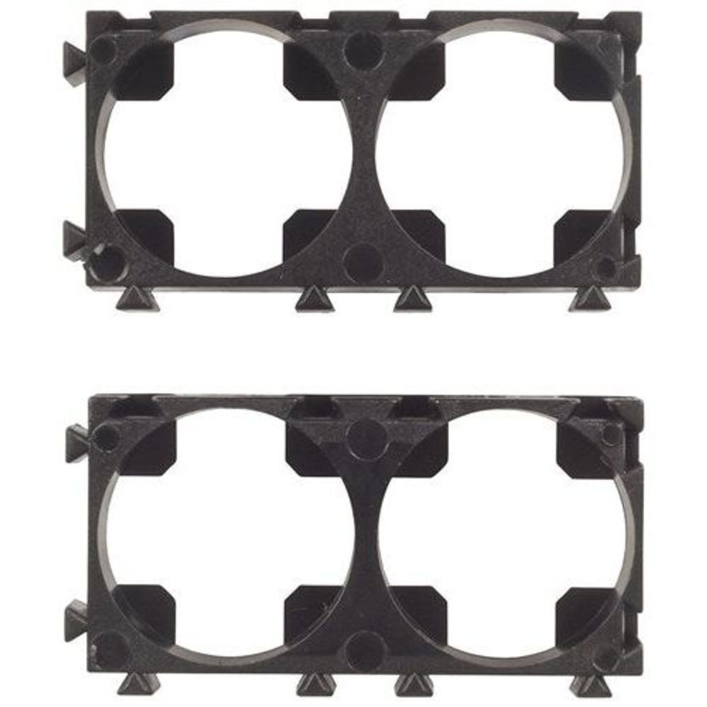 PH9256 - Dual 18650 Interlocking Battery Bracket - Pair