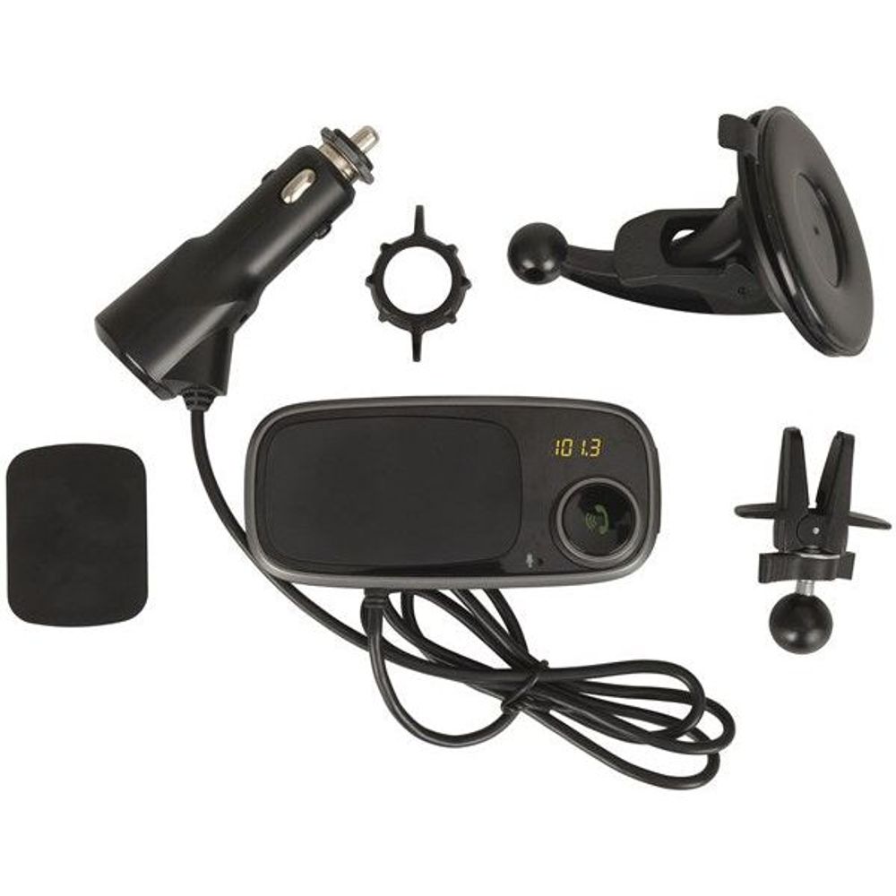 HS9053 - Magnetic Phone Holder with FM Transmitter