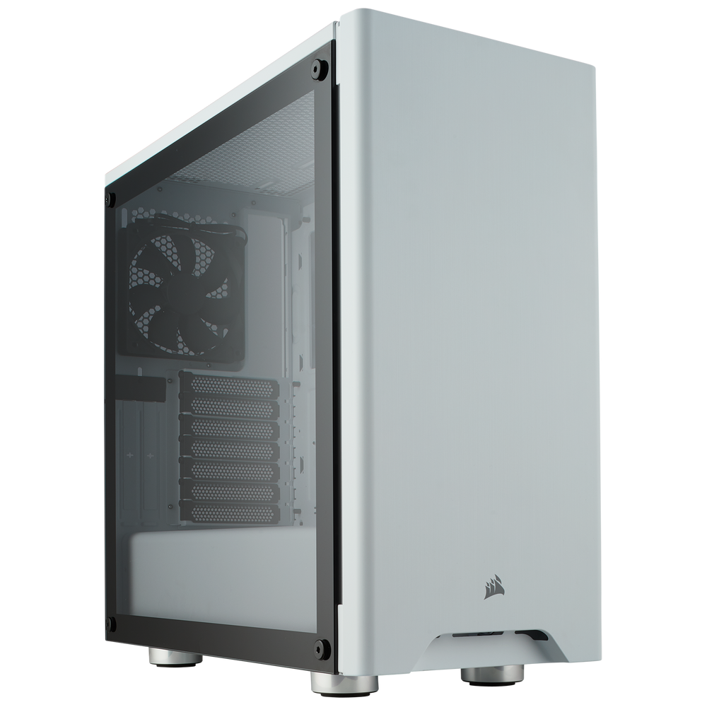 Corsair Carbide Series 275R Tempered Glass Mid-Tower Gaming Case - White