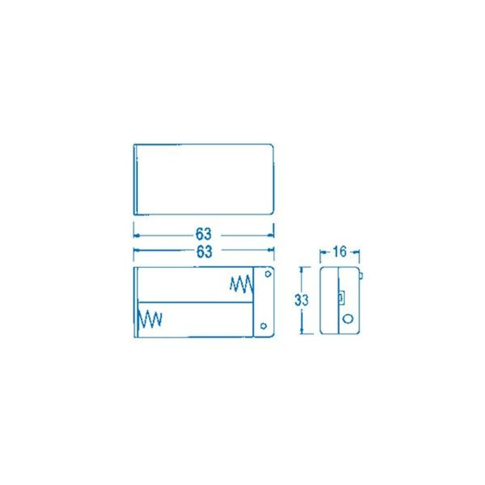 PH9288 - 2AAA Switched Battery Enclosure