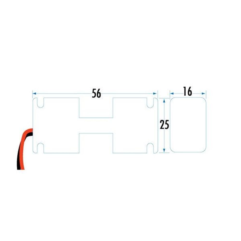 PH9202 - 2 X AA Side by Side Battery Holder