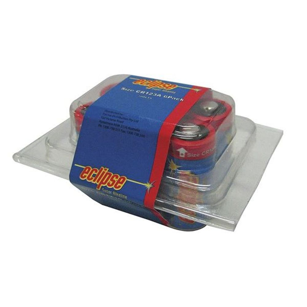 SB2324 - CR123A 3V Lithium Batteries - 6 Pack